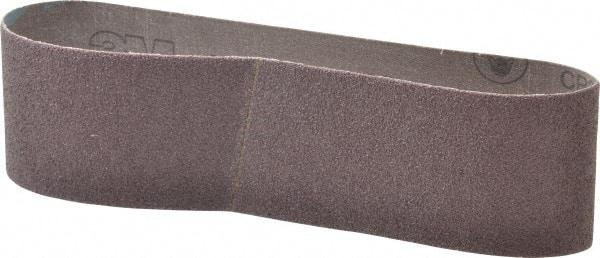 3M - 3" Wide x 24" OAL, 40 Grit, Aluminum Oxide Abrasive Belt - Aluminum Oxide, Coarse, Coated, X Weighted Cloth Backing, Series 341D - Americas Industrial Supply