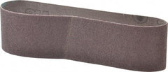 3M - 3" Wide x 24" OAL, 40 Grit, Aluminum Oxide Abrasive Belt - Aluminum Oxide, Coarse, Coated, X Weighted Cloth Backing, Series 341D - Americas Industrial Supply