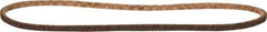 3M - 1/4" Wide x 24" OAL, Aluminum Oxide Abrasive Belt - Aluminum Oxide, Coarse, Nonwoven, Series SC-BS - Americas Industrial Supply