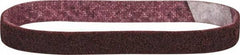3M - 3/4" Wide x 18" OAL, Aluminum Oxide Abrasive Belt - Aluminum Oxide, Medium, Nonwoven, Series SC-BS - Americas Industrial Supply