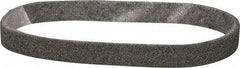 3M - 3/4" Wide x 18" OAL, Silicon Carbide Abrasive Belt - Silicon Carbide, Super Fine, Nonwoven, Series SC-BS - Americas Industrial Supply