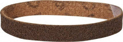3M - 1" Wide x 18" OAL, Aluminum Oxide Abrasive Belt - Aluminum Oxide, Coarse, Nonwoven, Series SC-BS - Americas Industrial Supply