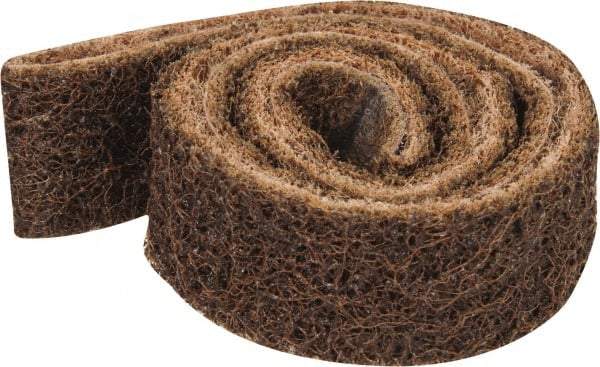 3M - 1" Wide x 30" OAL, Aluminum Oxide Abrasive Belt - Aluminum Oxide, Coarse, Nonwoven, Series SC-BS - Americas Industrial Supply
