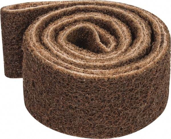 3M - 2" Wide x 60" OAL, Aluminum Oxide Abrasive Belt - Aluminum Oxide, Coarse, Nonwoven, Series SC-BS - Americas Industrial Supply