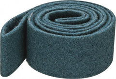 3M - 2" Wide x 72" OAL, Aluminum Oxide Abrasive Belt - Aluminum Oxide, Very Fine, Nonwoven, Series SC-BS - Americas Industrial Supply