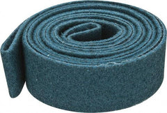 3M - 2" Wide x 132" OAL, Aluminum Oxide Abrasive Belt - Aluminum Oxide, Very Fine, Nonwoven, Series SC-BS - Americas Industrial Supply