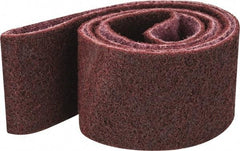 3M - 2-1/2" Wide x 60" OAL, Aluminum Oxide Abrasive Belt - Aluminum Oxide, Medium, Nonwoven, Series SC-BS - Americas Industrial Supply