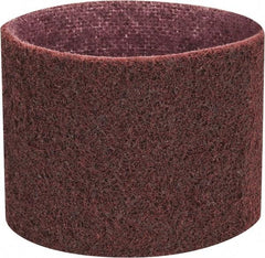 3M - 3" Wide x 10-11/16" OAL, Aluminum Oxide Abrasive Belt - Aluminum Oxide, Medium, Nonwoven, Series SC-BS - Americas Industrial Supply