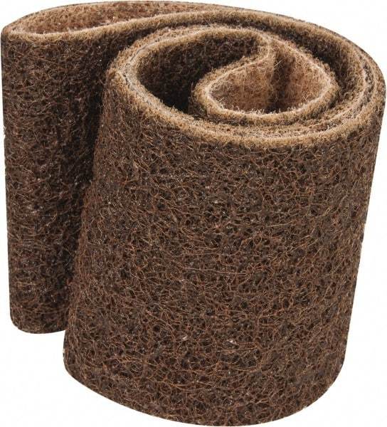 3M - 3" Wide x 24" OAL, Aluminum Oxide Abrasive Belt - Aluminum Oxide, Coarse, Nonwoven, Series SC-BS - Americas Industrial Supply