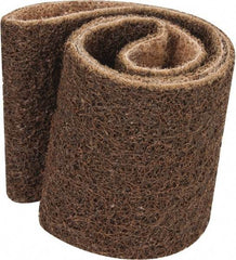 3M - 3" Wide x 24" OAL, Aluminum Oxide Abrasive Belt - Aluminum Oxide, Coarse, Nonwoven, Series SC-BS - Americas Industrial Supply