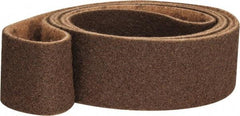 3M - 3" Wide x 132" OAL, Aluminum Oxide Abrasive Belt - Aluminum Oxide, Coarse, Nonwoven, Series SC-BS - Americas Industrial Supply