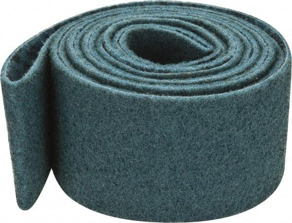 3M - 3" Wide x 132" OAL, Aluminum Oxide Abrasive Belt - Aluminum Oxide, Very Fine, Nonwoven, Series SC-BS - Americas Industrial Supply