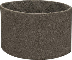 3M - 3-1/2" Wide x 15-1/2" OAL, Silicon Carbide Abrasive Belt - Silicon Carbide, Super Fine, Nonwoven, Series SC-BS - Americas Industrial Supply