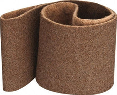 3M - 6" Wide x 48" OAL, Aluminum Oxide Abrasive Belt - Aluminum Oxide, Coarse, Nonwoven, Series SC-BS - Americas Industrial Supply