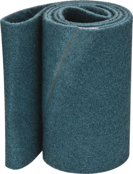 3M - 6" Wide x 48" OAL, Aluminum Oxide Abrasive Belt - Aluminum Oxide, Very Fine, Nonwoven, Series SC-BS - Americas Industrial Supply