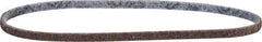 3M - 1/4" Wide x 18" OAL, Aluminum Oxide Abrasive Belt - Aluminum Oxide, Coarse, Nonwoven, Series SE-BS - Americas Industrial Supply
