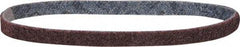 3M - 1/2" Wide x 18" OAL, Aluminum Oxide Abrasive Belt - Aluminum Oxide, Medium, Nonwoven, Series SE-BS - Americas Industrial Supply