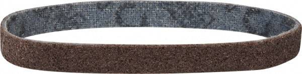 3M - 3/4" Wide x 18" OAL, Aluminum Oxide Abrasive Belt - Aluminum Oxide, Coarse, Nonwoven, Series SE-BS - Americas Industrial Supply