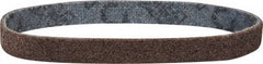 3M - 3/4" Wide x 18" OAL, Aluminum Oxide Abrasive Belt - Aluminum Oxide, Coarse, Nonwoven, Series SE-BS - Americas Industrial Supply