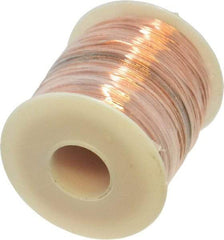 Made in USA - 22 Gage, 0.0253" Diameter x 501' Long, Bare, Copper Bus Bar Wire - Pure Copper (ASTM B3) - Americas Industrial Supply
