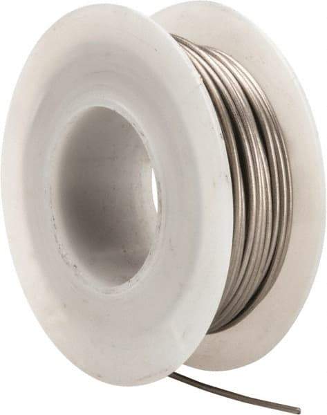 Made in USA - 18 Gage, 0.0403 Inch Diameter x 25 Ft. Long, Nickel Chromium Wire - Alloy 80/20, ASTM B344 - Americas Industrial Supply