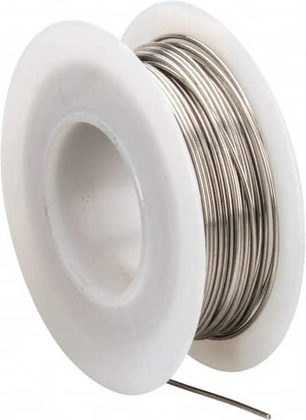 Made in USA - 20 Gage, 0.032 Inch Diameter x 39 Ft. Long, Nickel Chromium Wire - Alloy 80/20, ASTM B344 - Americas Industrial Supply