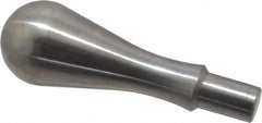 Gibraltar - 3/8" Press Fit Stem, Fixed Handwheel & Machine Handle - Carbon Steel Bulb Shape Handle, 9/16" Long Carbon Steel Stem, 2-11/16" OAL - Americas Industrial Supply