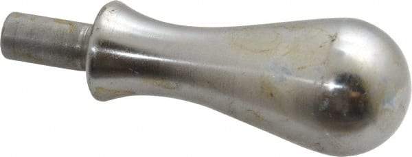 Gibraltar - 5/16" Press Fit Stem, Revolving Handwheel & Machine Handle - Carbon Steel Bulb Shape Handle, 9/16" Long Carbon Steel Stem, 2-5/8" OAL - Americas Industrial Supply