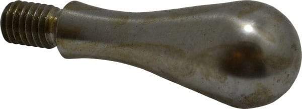 Gibraltar - 3/8-16 Threaded Stem, Fixed Handwheel & Machine Handle - Carbon Steel Bulb Shape Handle, 9/16" Long Carbon Steel Stem, 2-11/16" OAL - Americas Industrial Supply