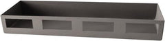Durham - Gray, Steel, Cabinet Shelf - 12" Wide x 4" Deep x 1-1/2" High Body - Americas Industrial Supply