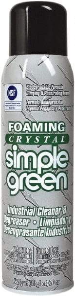 Simple Green - 20 oz Aerosol Cleaner/Degreaser - Aerosol, Biodegradable, Unscented - Americas Industrial Supply
