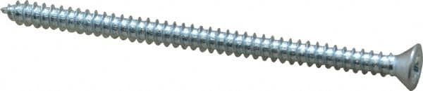 Value Collection - #10 Flat Head Phillips Sheet Metal Screw - Steel, 3" OAL, Grade 2 - Americas Industrial Supply