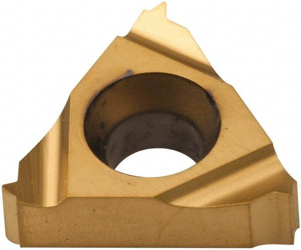 Carmex - 11ER External Right Hand 32 UN Laydown Threading Insert - Grade P25C, TiN Coated Carbide - Americas Industrial Supply