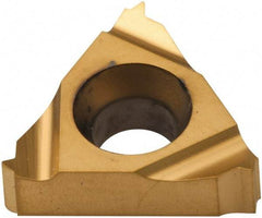 Carmex - 11ER External Right Hand 32 UN Laydown Threading Insert - Grade P25C, TiN Coated Carbide - Americas Industrial Supply