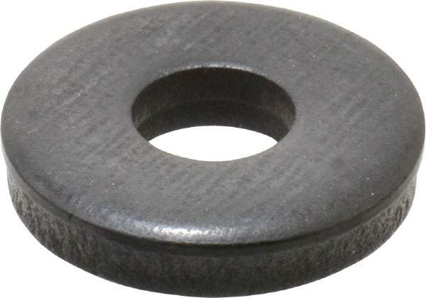 Gibraltar - M8 Screw, Grade 1010 Case Hardened Steel Extra Thick Flat Washer - 8.4mm ID x 22mm OD, 5mm Thick, Black Oxide Finish - Americas Industrial Supply