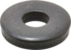 Gibraltar - M8 Screw, Grade 1010 Case Hardened Steel Extra Thick Flat Washer - 8.4mm ID x 22mm OD, 5mm Thick, Black Oxide Finish - Americas Industrial Supply