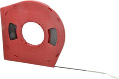 Starrett - 1/4" x 100' x 0.025" Carbon Steel Band Saw Blade Coil Stock - 14 TPI, Toothed Edge, Straight Form, Raker Set, Flexible Back, No Rake Angle, Constant Pitch, Contour Cutting - Americas Industrial Supply