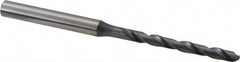 OSG - #21 130° Powdered Metal Jobber Drill - V Finish, Right Hand Cut, Spiral Flute, Straight Shank, 87mm OAL, Standard Point - Americas Industrial Supply
