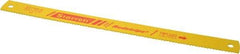 Starrett - 14" Long, 6 Teeth per Inch, High Speed Steel Power Hacksaw Blade - Toothed Edge, 1-1/4" Wide x 0.062" Thick - Americas Industrial Supply