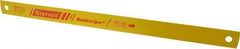 Starrett - 18" Long, 10 Teeth per Inch, High Speed Steel Power Hacksaw Blade - Toothed Edge, 1-1/4" Wide x 0.062" Thick - Americas Industrial Supply