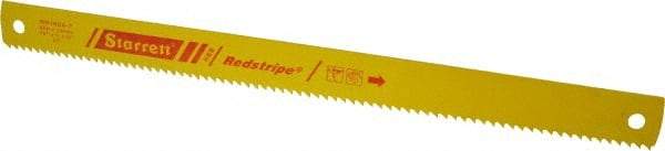 Starrett - 18" Long, 4 Teeth per Inch, High Speed Steel Power Hacksaw Blade - Toothed Edge, 1-1/2" Wide x 0.075" Thick - Americas Industrial Supply