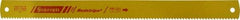 Starrett - 21" Long, 4 Teeth per Inch, High Speed Steel Power Hacksaw Blade - Toothed Edge, 1-3/4" Wide x 0.088" Thick - Americas Industrial Supply