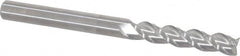 Accupro - 1/4", 3 Flute, Single End, Solid Carbide, 0.01" Corner Radius End Mill - 3" OAL, 40° Helix, Right Hand Flute, 1-1/4" LOC, Right Hand Cut - Americas Industrial Supply