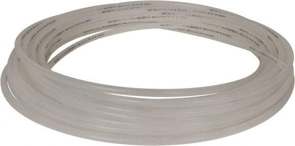 Parker - 3/8" ID x 1/2" OD, 1/16" Wall Thickness, 100' Long, Polyethylene Tube - Natural, 90 Max psi, -80 to 150°F - Americas Industrial Supply