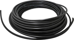 Parker - 1/4" ID x 3/8" OD, 1/16" Wall Thickness, 100' Long, Polyethylene Tube - Black, 125 Max psi, -80 to 150°F - Americas Industrial Supply