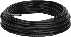 Parker - 8mm OD, 100' Long, Polyethylene Tube - Black, -80 to 150°F - Americas Industrial Supply