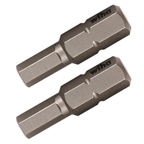 Hex Metric Insert Bit 8.0 × 25mm (2 Bit Pack) - Americas Industrial Supply