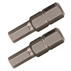 Hex Metric Insert Bit 8.0 × 25mm (2 Bit Pack) - Americas Industrial Supply
