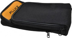 Fluke - Black/Yellow Electrical Test Equipment Case - Use with Digital Multimeters - Americas Industrial Supply