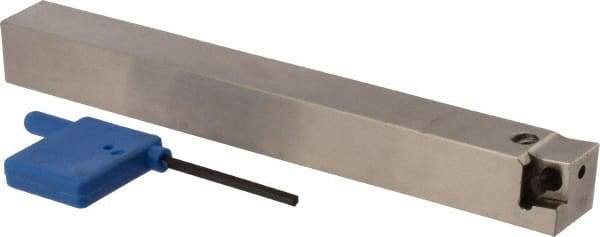 Iscar - PCLC, Right Hand Cut, 5/8" Shank Height x 5/8" Shank Width, Neutral Rake Indexable Turning Toolholder - 5.9" OAL, CC.T 3 Insert Compatibility, Series Isoturn - Americas Industrial Supply